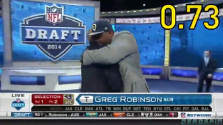 Who Hugged Roger Goodell Longest At Last Night's Draft?